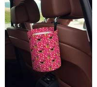 VOSERY German Shepherd Dog(F) Car Trash Can, Mini Car Trash Bin, Car Garbage Can for Car Decor, Funny Car Accessories Interior for Women Men