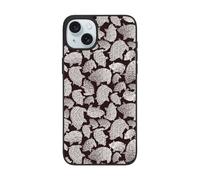 VOSERY Hand Drawn Pig Compatible with iPhone 15 Case Cute, Cool Phone Case Compatible with iPhone 15, Full Camera Protective Shockproof