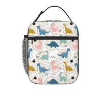 VOSERY Lunch Box for Men Women - Lunch Bag for Men, Stylish Insulated Lunch Bag, Cute Dinosaurs (3) Insulated Lunch Box, Small Lunch Box for Women, Lunch Box for Adults