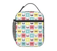 VOSERY Lunch Box for Men Women - Lunch Bag for Men, Stylish Insulated Lunch Bag, Cute French Bulldog A Insulated Lunch Box, Small Lunch Box for Women, Lunch Box for Adults