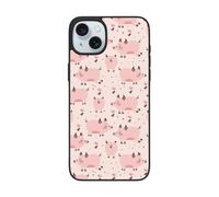VOSERY Pig Compatible with iPhone 15 Case Cute, Cool Phone Case Compatible with iPhone 15, Full Camera Protective Shockproof