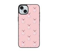 VOSERY Pig Polka Dot Compatible with iPhone 15 Case Cute, Cool Phone Case Compatible with iPhone 15, Full Camera Protective Shockproof