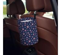 VOSERY Star Dog Paw Car Trash Can, Mini Car Trash Bin, Car Garbage Can for Car Decor, Funny Car Accessories Interior for Women Men
