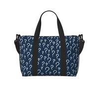 VOSERY Travel Bag, Question Marks Weekender Bag Carry On Duffle Bags for Women, Travel Essentials Sport Gym Bag for Men, Overnight Bag Luggage Bag Personal Item Bag