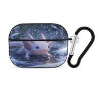 VOSERY Winter Axolotl in Frozen Pond B Compatible with Airpods Pro Case - Cute Case Compatible with Airpods Pro 2 Case, PC Case Compatible with Airpods Pro 2nd Generation Case with Keychain