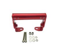 Voseto Bracket Bar For Universal Motorcycle Accessories GPS Navigation Plate Bracket Support Expansion Crossbar Phone Holder Stand GPS Stand(Red)