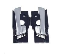 Voseto Car Interior Grab Handle 1/2/4pieces Inside Interior Car Door Handle Front Or Rear Left Or Right for Hyundai for Accent 1.6L 2012 2013 2014 2015 2016 2017 Chrome(Front Pair 2 Pieces)