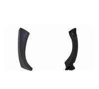 Voseto Car Interior Grab Handle Full Set Interior Door Handles for BMW 3Series E90 E91 318 320 325 328 330 335 Part Inner Doors Panel Handle Bar Pull Trim Cover(Black(on The Right))