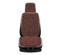 Voseto Universal Physical Cooling Refreshing And Breathable Cool Wooden Bead Car Seat Cushion Is Car Seat Cover(Elegant Brown)