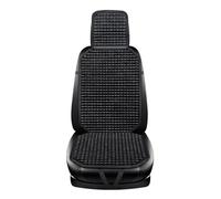 Voseto Universal Physical Cooling Refreshing And Breathable Cool Wooden Bead Car Seat Cushion Is Car Seat Cover(Business Black)