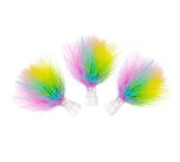 VOSFEEL Cat Toy Replaceable Feathers Toy Accessories, 3 Pcs Feather Refill for 4 in 1 Interactive Cat Toy