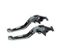 Voskooe CNC Aluminum Alloy Clutch Lever for BN302S 2015-2019 / TRK251 Motorcycle Folding Adjustable Brake Clutch Levers Handlebar(A7)