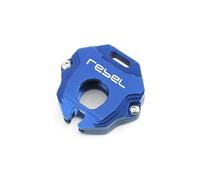 Voskooe Motorcycle key shell For Hon@&da Rebel CM1100 CM 1100 1100T Dct 2021 2022 2023 CNC Key Case Cover Shell KeyChain Motorcycle Accessories(Key Cover Blue)