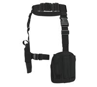 Voslett Women Halloween Costume Accessories Tactical Blet Adjustable Thigh Holster Themed Party Carnival Cosplay Outfit Black