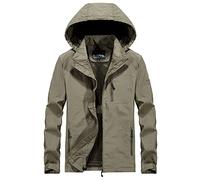 VOSMII Warm jacket Self Defense Security Anti-cut Stab Proof Jacket Bodyguard Special Force Service Stealth Defense Police Personal Tactic Clothes (Color : Khaki, Size : M)