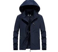 VOSMII Warm jacket Self Defense Security Anti-cut Stab Proof Jacket Bodyguard Special Force Service Stealth Defense Police Personal Tactic Clothes (Color : Blue, Size : 3XL)