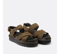 Gladiator Suede Leather Sandals, Nartilla Khaki