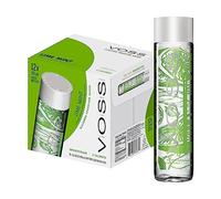 Voss Lime and Mint Sparkling Water Green, 375 ml (Pack of 12)