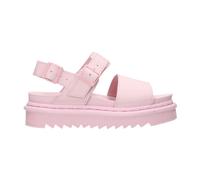 Voss Mono Hydro Leather Strap Sandals - female - Dr. Martens - Flat Sandals - Pink - 5 UK - Shoes 5 UK