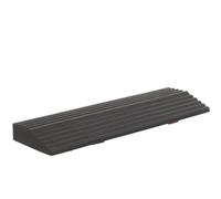 Voss Non-Slip Climbing Mat for Sweeping Robot, 17CM Natural Rubber Wheelchair Ramps with Black Stones for Doorways, Driveways, Bathroom, Smooth Tile, Home, Wheelchair & Slopes