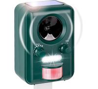 Voss Sonic 2000 Ultrasonic Animal Repellent With Solar Power For Cats Dogs Martens In Gardens And Yards Effective Deterrent _tgfh