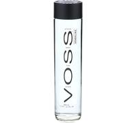 Voss Sparkling Water, 800ml Glass Bottle - Premium Naturally Carbonated Artesian Water from Norway