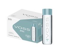 VOSS UK Artesian Still Water, Natural, Pure Water, PET Water Bottles, Bulk Pack of 24 x 500 ml