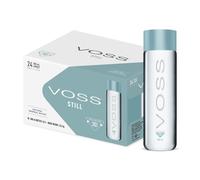 VOSS UK Artesian Still Water, Natural, Pure Water, PET Water Bottles, Bulk Pack of 24 x 500 ml