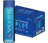 Voss Water, VOSS UK Plus, Artesian Still Water with Aquamin, Minerals and Electrolytes, Bulk pack of 24 x 500 ml
