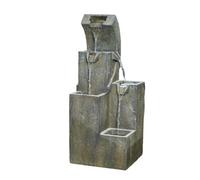 Vossmoon Petros Garden Water Fountain, Grey