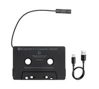 VOSSOT Bluetooth Cassette Adapter for Car Stereo, Wireless Cassette to Bluetooth 5.0 Converter with Mic Hands-Free Calls HD Audio Rechargeable for Classic Car Tape Players Home Hi-Fi Systems