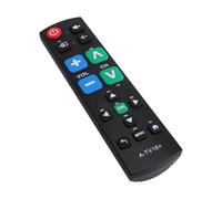 VOSSOT Universal Remote Control with Large Buttons for Seniors, Large Buttons Remote Control for Visually Impaired, Compatible with Samsung, LG, Sony, Panasonic, Sharp, Toshiba, Philips TVs