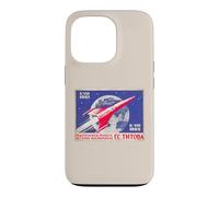 Vostok 2 Rocket Gherman Titov Soviet Space Anniversary Art Case for iPhone 13 Pro