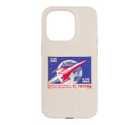 Vostok 2 Rocket Gherman Titov Soviet Space Anniversary Art Case for iPhone 15 Pro