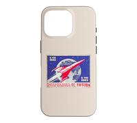 Vostok 2 Rocket Gherman Titov Soviet Space Anniversary Art Case for iPhone 16 Pro