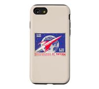 Vostok 2 Rocket Gherman Titov Soviet Space Anniversary Art Case for iPhone SE (2020) / 7/8