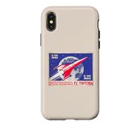 Vostok 2 Rocket Gherman Titov Soviet Space Anniversary Art Case for iPhone X/XS