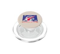 Vostok 2 Rocket Gherman Titov Soviet Space Anniversary Art PopSockets PopGrip for MagSafe