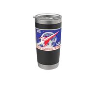 Vostok 2 Rocket Gherman Titov Soviet Space Anniversary Art Stainless Steel Insulated Tumbler