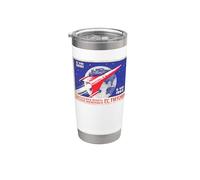 Vostok 2 Rocket Gherman Titov Soviet Space Anniversary Art Stainless Steel Insulated Tumbler