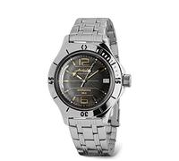 Vostok Classic Amphibian Automatic Self-Winding Russian Diver Wrist Watch | WR 200 m | Amphibia 120697 | Fashion | Business | Casual's Watches, steel, Diver
