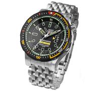 Vostok Europe Batiscafos 511E767-B Men's Automatic Watch with Stainless Steel Link Strap
