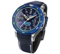 Vostok-Europe Batiscafos NH35-511E768 Automatic Dive Watch, Blue PVD Bezel, 300m Water Resistant, 49.7mm