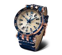 Vostok Europe Energia ii Mens Analogue Automatic Watch with Leather Bracelet NH35A-575E651