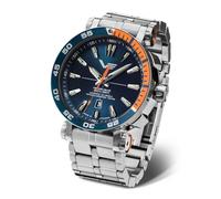 Vostok Europe Energia Rocket Men's Watch with Stainless Steel Strap Automatic 30 ATM Date NH35-575A715-B