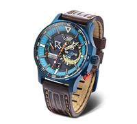 Vostok Europe Expedition North Pole Solar Men's Watch with 2 Straps in Various Designs, blue, Modern