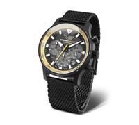 Vostok Europe Men's Watch Expedition South Pole Chronograph Brown/Black VR42-592C763, black, Modern