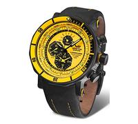 Vostok Europe lunokhod 2 Mens Analogue Quartz Watch with Leather Bracelet YM86-620C504