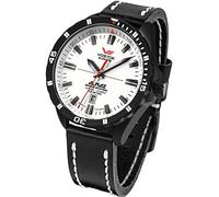 Vostok Europe Men Analog Automatic Watch with Leather Strap NH35-320C680