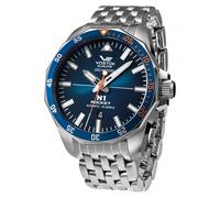Vostok Europe Men's Automatic Watch Rocket N-1 Steel/Blue NH35A-225A615B